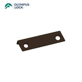 OLYMPUS LOCK - 12-1 - Angle Strike - Corner Guard - US4 (Satin Brass-606)