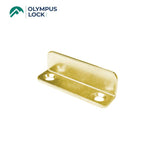 OLYMPUS LOCK - 12-3 - Medium 1/2 Angle Strike - US4 (Satin Brass-606)