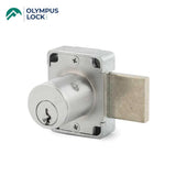 OLYMPUS LOCK - 500B - Cabinet Deadbolt Door Lock - Weather Resistant - R Series - CCL R1 Keyway - Optional Cylinder Length - Optional Keying - Optional Color