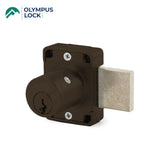 OLYMPUS LOCK - 500DR - Cabinet Deadbolt Door Lock - R Series - CCL R1 Keyway - Optional Cylinder Length - Optional Keying - Optional Color