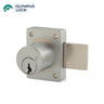 OLYMPUS LOCK - 500DR - Cabinet Deadbolt Door Lock - R Series - CCL R1 Keyway - Optional Cylinder Length - Optional Keying - Optional Color