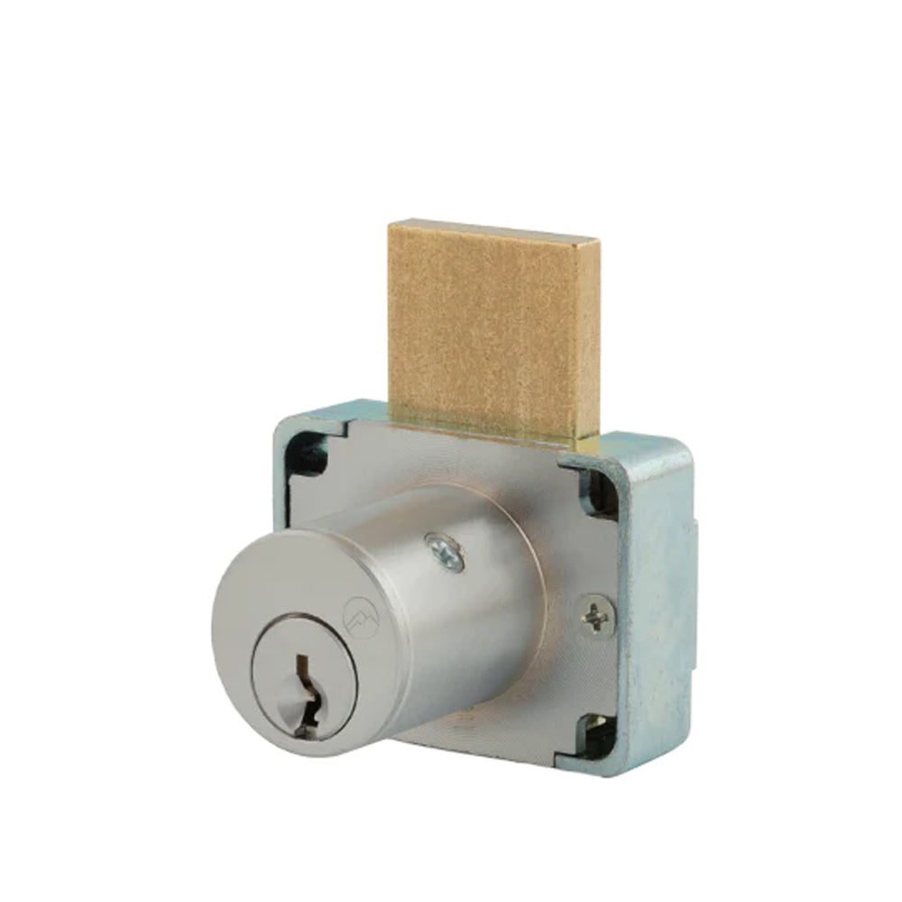 OLYMPUS LOCK - 600B - Cabinet Deadbolt Drawer Lock - Weather Resistant - R Series - CCL R1 Keyway - Optional Cylinder Length - Optional Keying - Optional Color