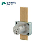 OLYMPUS LOCK - 600DW - Cabinet Deadbolt Drawer Lock - R Series - CCL R1 Keyway - Optional Cylinder Length - Long Bolt - Optional Keying - Optional Color