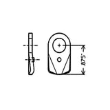 OLYMPUS LOCK - 720-3-1 - 0.875 Short Cam For Inverted Function