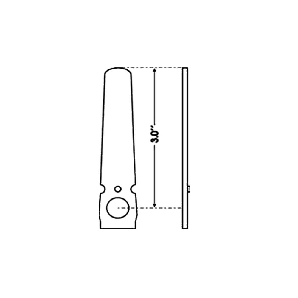 OLYMPUS LOCK - 720-3-4 - 3 Long Straight Cam For Vertical Function