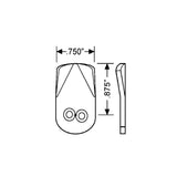 OLYMPUS LOCK - 720-3-D1 - 0.875 Short Direct Drive Cam