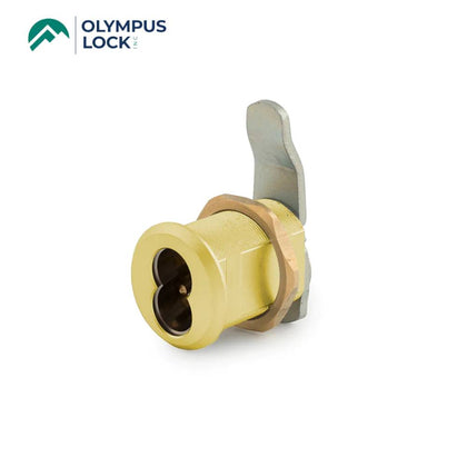 OLYMPUS LOCK - 720 - Small Format (BEST) Cam Lock IC Core - 1-1/8 Inch Cylinder Length - Optional Color