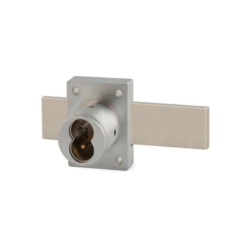 OLYMPUS LOCK - 721DR - Small Format (BEST) IC Core Deadbolt Cabinet Door Lock - Optional Cylinder Length - Long Bolt - Optional Key Retaining - Optional High Security - US26D (Satin Chrome-626)