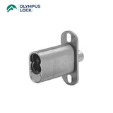 OLYMPUS LOCK - 722S-KR - Small Format (BEST) IC Core Sliding Door Plunger - Optional Function - US26D (Satin Chrome-626)