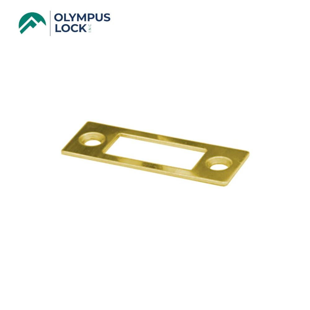 OLYMPUS LOCK - 725-SP-RL - Solid Lip Strike For Rim Latch - Optional Function - Optional Color