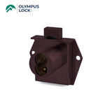 OLYMPUS LOCK - 725MD - Small Format (BEST) IC Core Mortise Deadbolt Drawer Lock - 1-1/16 Inch Cylinder Length - Optional Key Retaining - Optional Handed - US10B (Oil Rubbed Bronze-613)