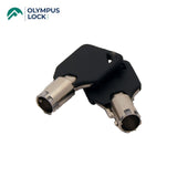 OLYMPUS LOCK - 7440 Series - Override Key (Lot of 2)