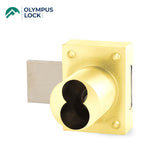 OLYMPUS LOCK - 777 - IC Cabinet Deadbolt Door Locks - Optional Function - Less Cylinder - Optional Color