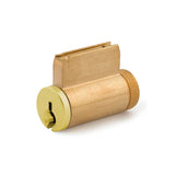 OLYMPUS LOCK - 78-201 - Schlage C Keyway Compatible Cylinders - Optional Position - Optional Keying - US4 (Satin Brass-606)