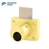 OLYMPUS LOCK - 800LC - Cabinet Deadbolt Drawer Lock - LC Series - Optional Cylinder length - Less Cylinder - Optional Color