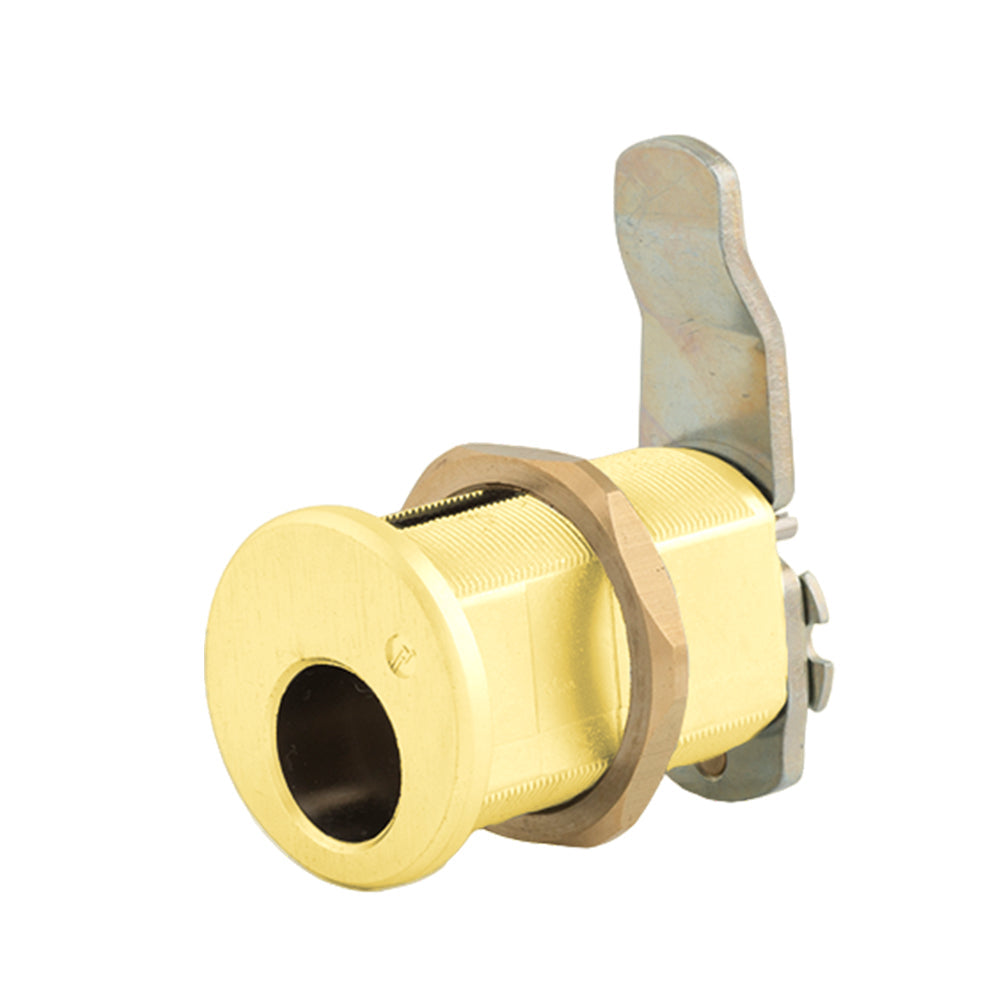 OLYMPUS LOCK - 820LC - Schlage C Keyway Cam Lock - S Series - 1-1/8 Cylinder length - US3 (Polished Brass-605)