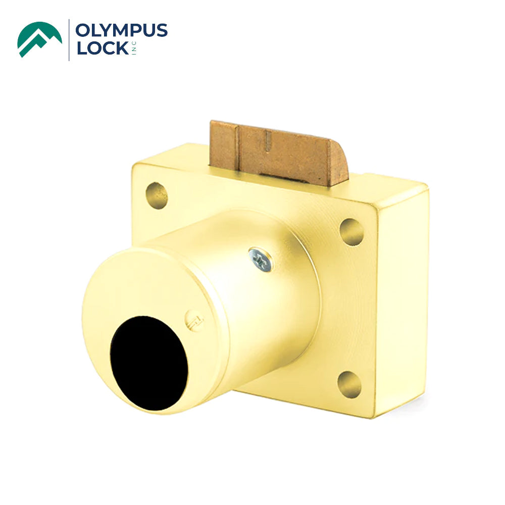 OLYMPUS LOCK - 850LC - Deadlatching Drawer Lock - Schlage C Keyway - S Series - Less Cylinder - Optional Cylinder length - Optional Color