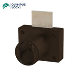 OLYMPUS LOCK - 888 - IC Cabinet Deadbolt Drawer Locks - Optional Function - Less Cylinder - Optional Color