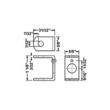 OLYMPUS LOCK - DCNP-100-B2 - U-Shaped Cam