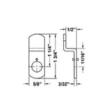 OLYMPUS LOCK - DCNP-100 - Bent Cam