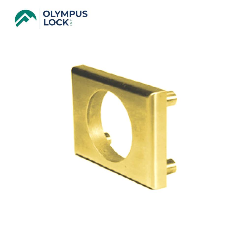 OLYMPUS LOCK - ETS2 - Through-Bolt Mounting Plates  - Optional Thickness - Optional Color