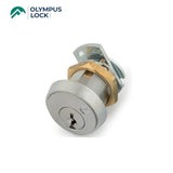 OLYMPUS LOCK - FC10 - N Series File Cabinet Lock - 3/4 Inch Barrel Diameter - Optional Keying - US26D (Satin Chrome-626)