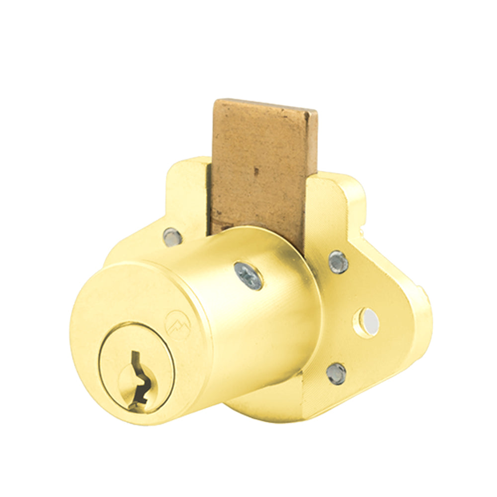 OLYMPUS LOCK - N078 - Cabinet/Furniture Deadbolt Drawer Lock - N Series National - Optional Cylinder Length - Optional Keying - Vertical Handed - Optional Color