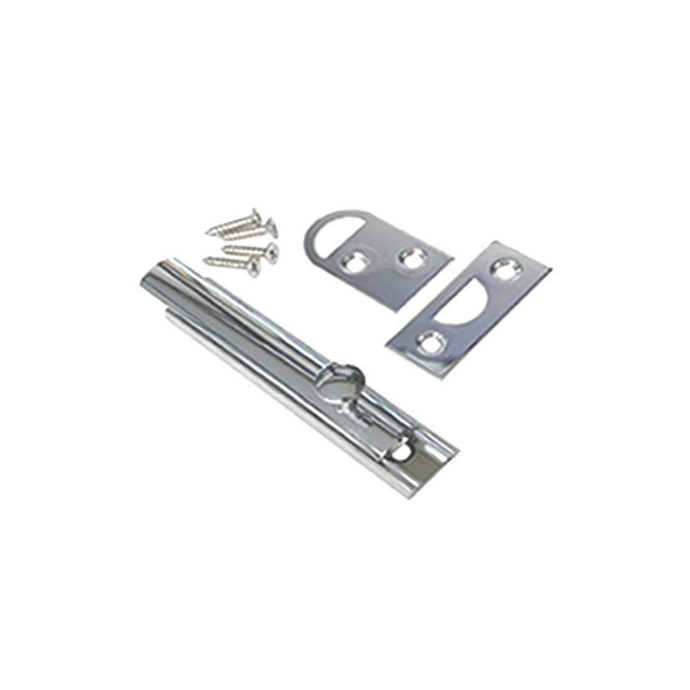 OLYMPUS LOCK - SB-3 - Slide Bolt - 3 Length - US26 (Polished Chrome-625)