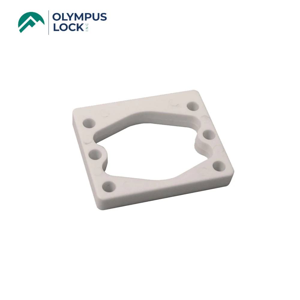 OLYMPUS LOCK - WP24 - Spacer - 1-1/8 Barrel Diameter Locks - Optional Thickness - White Plastic