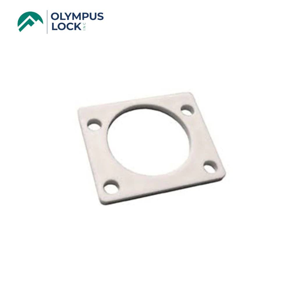 OLYMPUS LOCK - WP24 - Spacer - 1-1/8 Barrel Diameter Locks - Optional Thickness - White Plastic