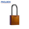 PACLOCK Medium-Duty Aluminum Padlock with 3/4 Inch Shackle Spread and P0 Keyway 100A Series - Hardened Steel Shackles