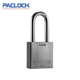 PACLOCK Medium-Duty Aluminum Padlock with 3/4 Inch Shackle Spread and PR2 Keyway 100A Series - Hardened Steel Shackles