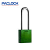 PACLOCK Medium-Duty Aluminum Padlock with 3/4 Inch Shackle Spread and P0 Keyway 100A Series - Hardened Steel Shackles