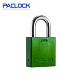 PACLOCK Medium-Duty Aluminum Padlock with 3/4 Inch Shackle Spread and PR2 Keyway 100A Series - Hardened Steel Shackles