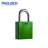 PACLOCK Medium-Duty Aluminum Padlock with 3/4 Inch Shackle Spread and PR2 Keyway 100A Series - Hardened Stainless Steel Shackles