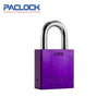 PACLOCK Medium-Duty Aluminum Padlock with 3/4 Inch Shackle Spread and P0 Keyway 100A Series - Hardened Steel Shackles