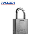 PACLOCK Medium-Duty Aluminum Padlock with 3/4 Inch Shackle Spread and PR2 Keyway 100A Series - Hardened Steel Shackles