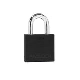 PACLOCK Heavy-Duty Aluminum Padlock with 3/4 Inch Shackle Spread and M1 Keyway 200A Series - Hardened Steel Shackles