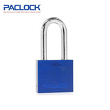 PACLOCK Heavy-Duty Aluminum Padlock with 3/4 Inch Shackle Spread and P0 Keyway 200A Series - Hardened Stainless Steel Shackles