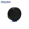 PACLOCK Hidden-Shackle Aluminum Stepped Back Hockey-Puck-Style Lock with PR1 Keyway 400A-IC Series - Hardened Steel Shackles