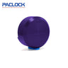 PACLOCK Hidden-Shackle Aluminum Stepped Back Hockey-Puck-Style Lock with P0 Keyway 400A Series - Hardened Steel Shackles