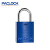 PACLOCK Light-Duty Aluminum Padlock with 3/4 Inch Shackle Spread 90A Series - Hardened Stainless Steel Shackles