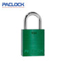 PACLOCK Light-Duty Aluminum Padlock with 3/4 Inch Shackle Spread 90A Series - Hardened Stainless Steel Shackles