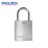 PACLOCK Light-Duty Aluminum Padlock with 3/4 Inch Shackle Spread 90A Series - Hardened Steel Shackles