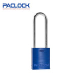 PACLOCK Light-Duty Aluminum Padlock with 3/4 Inch Shackle Spread 90A Series - Hardened Steel Shackles