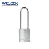 PACLOCK Light-Duty Aluminum Padlock with 3/4 Inch Shackle Spread 90A Series - Hardened Steel Shackles