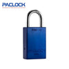 PACLOCK Light-Duty Aluminum Padlock with 3/4 Inch Shackle Spread 90A-IC Series - Hardened Stainless Steel Shackles