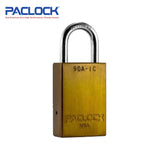 PACLOCK Light-Duty Aluminum Padlock with 3/4 Inch Shackle Spread 90A-IC Series - Hardened Steel Shackles