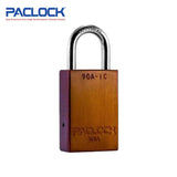 PACLOCK Light-Duty Aluminum Padlock with 3/4 Inch Shackle Spread 90A-IC Series - Hardened Steel Shackles