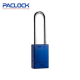 PACLOCK Light-Duty Aluminum Padlock with 3/4 Inch Shackle Spread 90A-IC Series - Hardened Steel Shackles